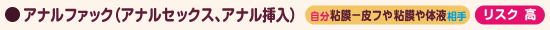 ●アナルファック（アナルセックス、アナル挿入）